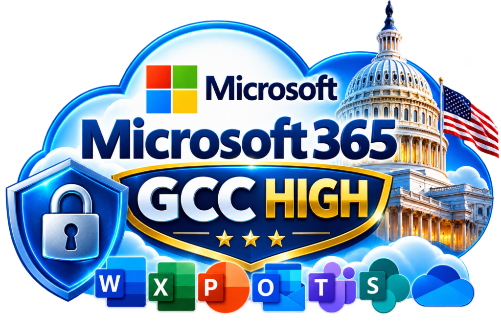Microsoft 365 GCC High Security Emblem